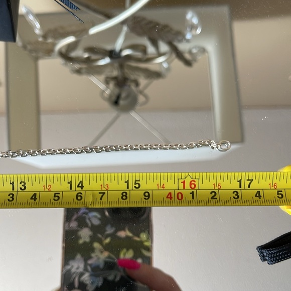 Authentic GUCCI Sterling 925 Charm 17”Necklace - Picture 10 of 13